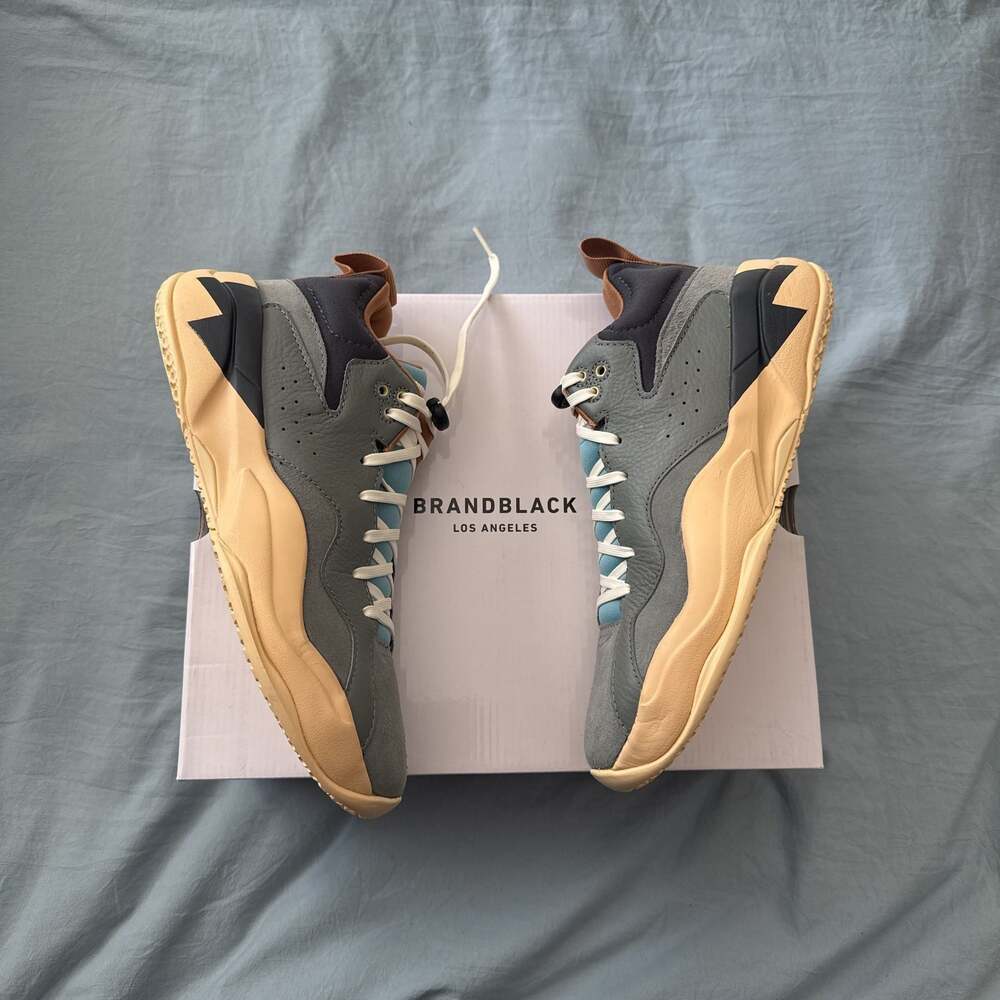 Brandblack Villain Sage Safari Low-Top Sneakers M777BB‎ Mens 8.5